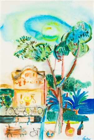 ENRICO PAULUCCI (1901-1999) - Scorcio Ligure