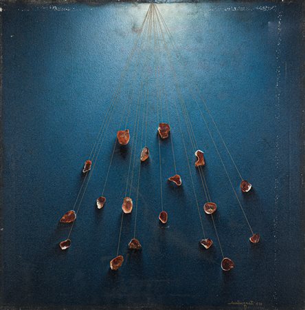 MAURO MALMIGNATI (1933) - Recupero dei valori: i sassi, 1976