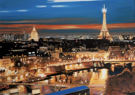 MARIA BRUNACCINI, Panorama notturno di Parigi