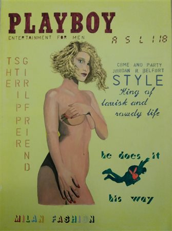 ASLI (Angelo Silvio Lorenzo IONTA), Stripper on Playboy