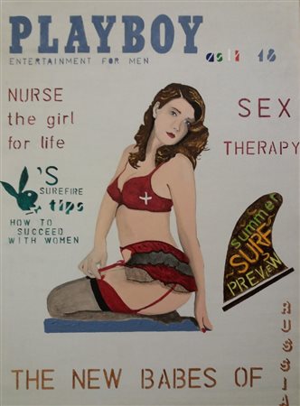 ASLI (Angelo Silvio Lorenzo IONTA),  Nurse on Playboy