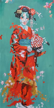 PAOLA MINISSALE, Geisha con pacchetto