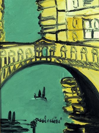 BRINDISI REMO (Roma 1918 - Lido di Spina 1996) "Ponte di rialto" anni '80/'90...