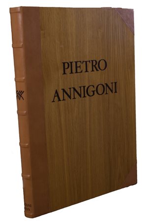 Pietro Annigoni, Libro Pietro Annigoni a cura di Ugo Bellocchi con litografia, 1976