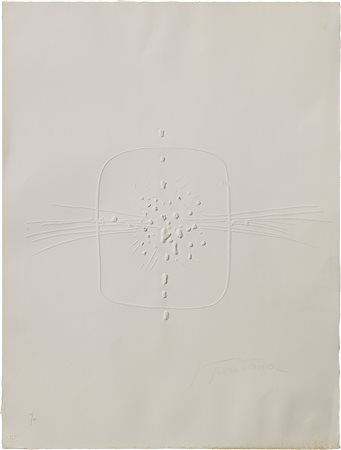 Lucio Fontana, Concetto Spaziale, 1968