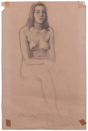 Leonardo Dudreville, Nudo femminile, (1928)