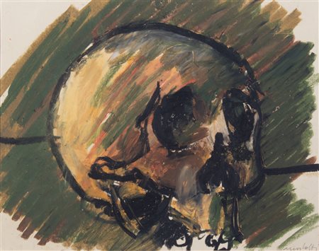 Ennio Morlotti, Teschio