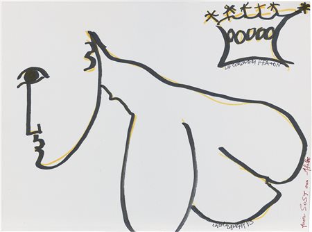 Carol Rama, La corona, 1993