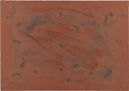 Giulio Turcato, Cangiante terra di Siena bruciata, 1967-68