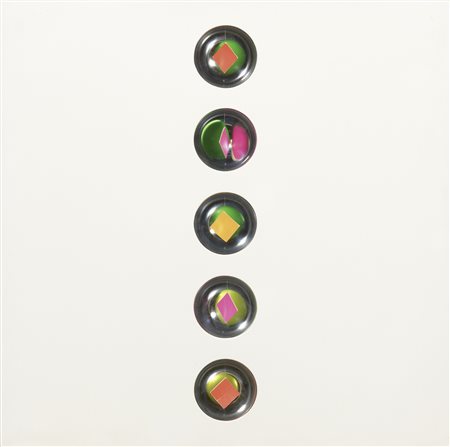 Edoardo Landi, Riflessione sferica verticale, 1967