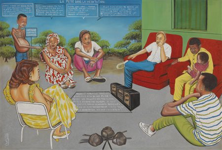 Chéri Samba, La fête dans la méditation, 2001