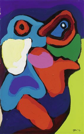Karel Appel, Figure, 1973