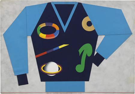 Lucio Del Pezzo, Piccoli mondi, 1985