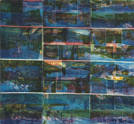 Mimmo Rotella, Panoramico... italico, 1968