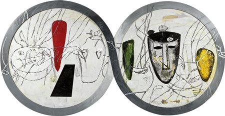 Mimmo Paladino, Senza titolo, 1989