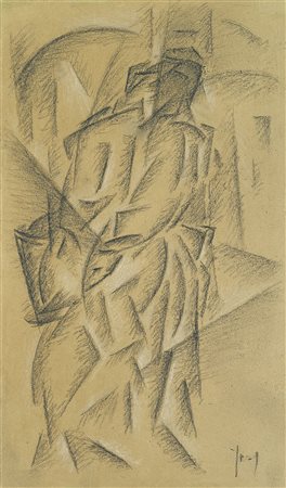 Roberto Marcello (Iras) Baldessari, Studio di figura 1, 1916 ca.