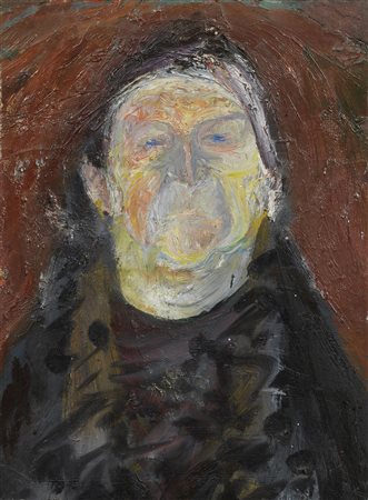 David Burljuk, Ritratto, 1909-10