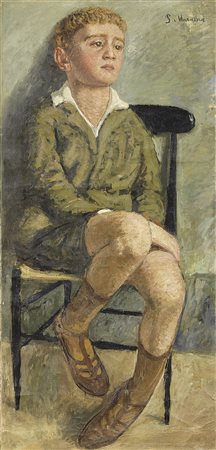 Piero Marussig, Ragazzo seduto, (1932)