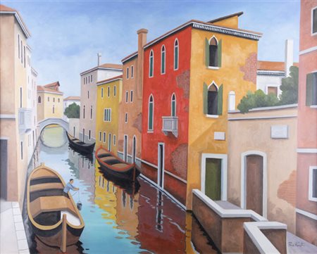 PINO PONTI<BR>Venezia 1905 - 1999<BR>"Venezia"