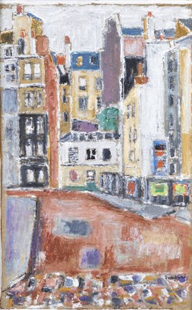 ORFEO TAMBURI<BR>Jesi (AN) 1910 - 1994<BR>"Case di Parigi"