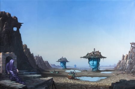 TITO SALOMONI<BR>Ponte Lagoscuro (FE) 1928 - 1989<BR>"Il testimone"