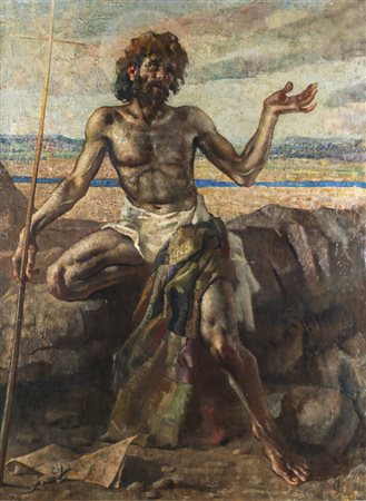 GIULIO SALTI<BR>"San Giovanni Battista"