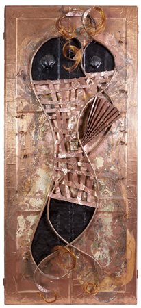 BRUNO CECCOBELLI<BR>Todi (PG) 1952<BR>"Rame"