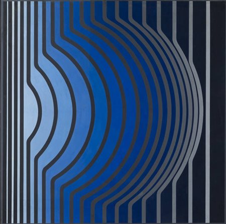 VICTOR VASARELY<BR>Pécs (Ungheria) 1908 - 1997 Parigi<BR>"SIR-RIS-B" 1959-68