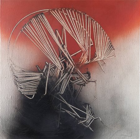 EMILIO SCANAVINO<BR>Genova 1922 - 1986 Milano<BR>"Ventaglio" 1980