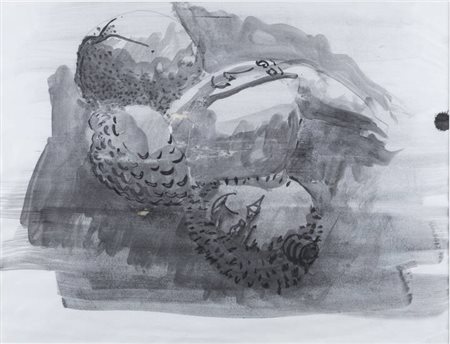 TONY CRAGG<BR>Liverpool (GB) 1949<BR>"Fruit battles" 1991