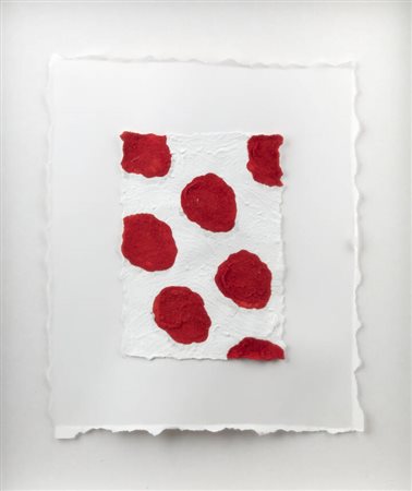 PINO PINELLI<BR>Catania 1938<BR>"Pittura su carta" 2001