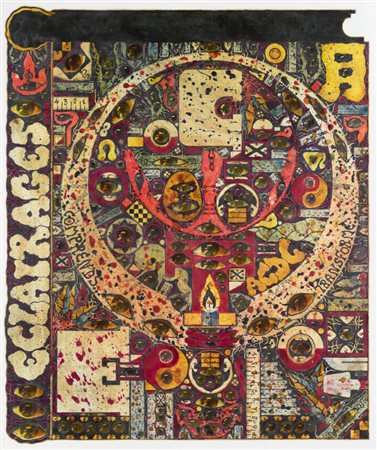 GUY HARLOFF<BR>Parigi 1933 - 1991 Galliate (NO)<BR>"Eclairages" primi anni '90