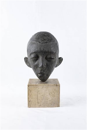 NADO CANUTI<BR>Bettolle (SI)1929<BR>"Testa di uomo"