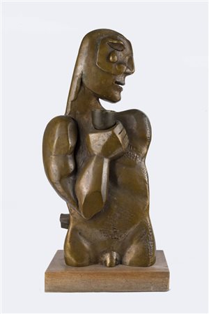 ENZO SCIAVOLINO<BR>Valledolmo (Pa) 1937<BR>"Lacrimatoio" 1976