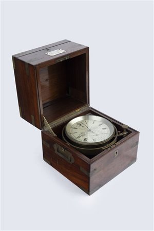 HEWIT & SON<BR>Mod. “Cronometro da marina”, anno 1850 circa.