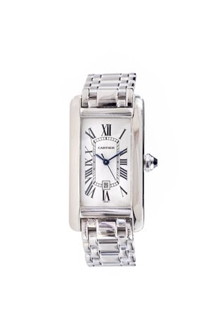 CARTIER<BR>Mod. “Tank Americaine”, ref.1726 anno, 1994