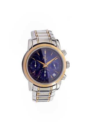 GIRARD PERREGAUX<BR>Mod. "Chronograph", ref.8020, anni '90