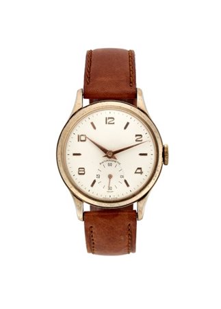 ANONIMO
Orologio da polso da uomo in acciaio
Anni '60
Movimento con carica manu