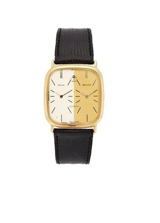 BAUME & MERCIER
Orologio da polso da uomo in oro 18K
Anni '70
Quadrante firmato