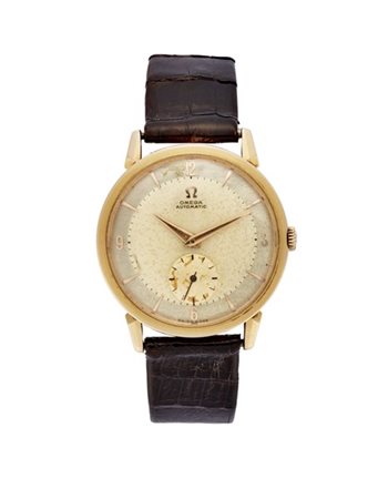OMEGA
Orologio da polso da uomo in oro 18K
Anni '50
Quadrante, movimento e cass