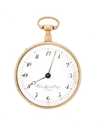 VACHERON CHOSSAT C.IE
Orologio da tasca da uomo in oro 18K
Epoca secolo XIX
Cas