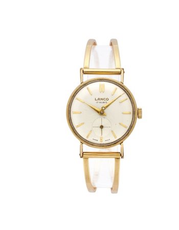 LANCO
Orologio da polso da donna con cassa laminata e acciaio, bracciale in oro