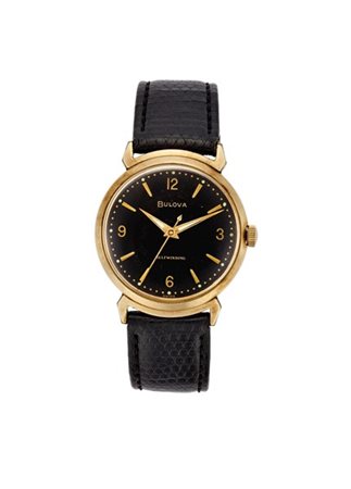 BULOVA
Orologio da polso da uomo in acciaio e placcato oro
Anni '70
Quadrante e