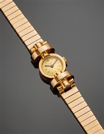 JEAN DESPRES - CHOPARD
Orologio da polso da donna in oro giallo con bracciale m