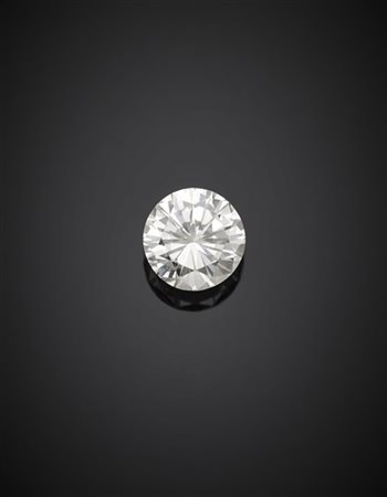 Diamante rotondo taglio a brillante di ct. 1,40. 

Accompagnato da diamond repo