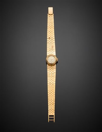 ROLEX
Orologio da polso da donna in oro giallo con bracciale modulare, g 36,07