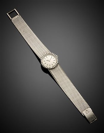 OMEGA
Orologio da polso da donna in oro bianco e diamanti, con bracciale integr