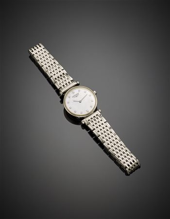 LONGINES
Orologio da polso da donna in acciaio con quadrante in madreperla e di