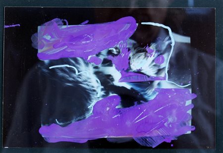 SCHIFANO MARIO (Homs 1934 - Roma 1998) "Senza titolo" 1990/1997 Tecnica mista...