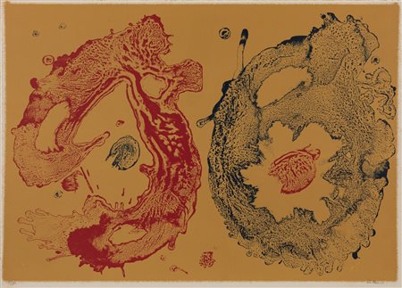 Nobuya Abe (1913-1971)  - Sei litografie di Nobuya Abe, 1961